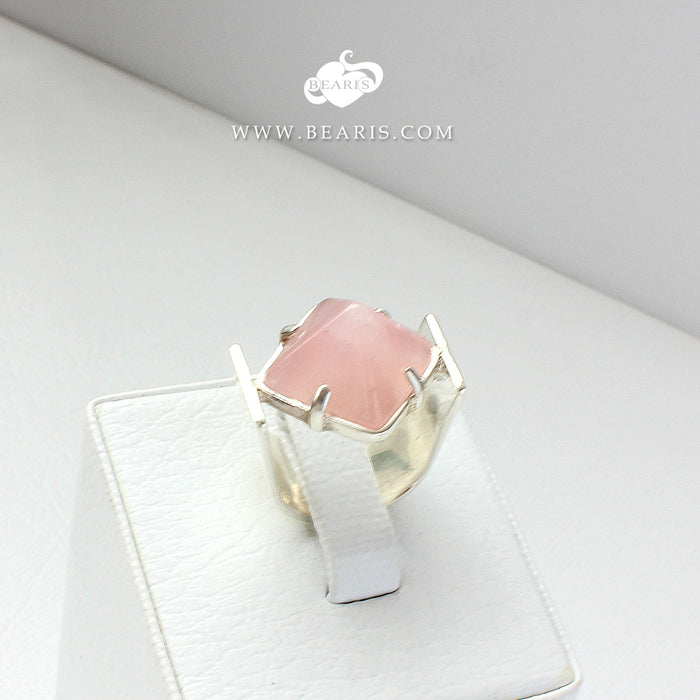 Sortija Cuarzo Rosa