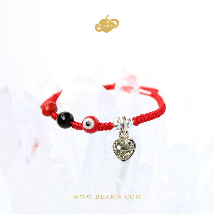 Pulsera Olena Corazón Pirita