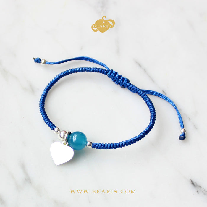 Pulsera Mia Ágata Azul