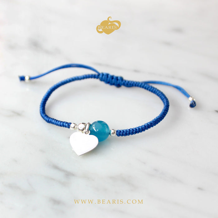 Pulsera Mia Ágata Azul