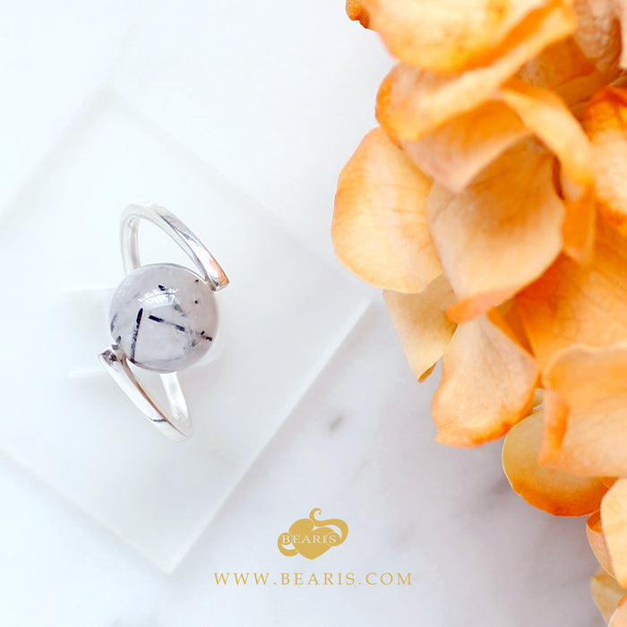 Sortija Nayla Cuarzo Turmalinado