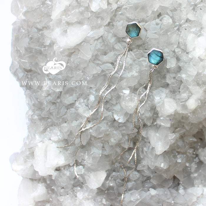 Aretes Divina Labradorita