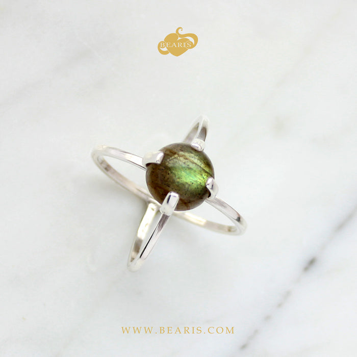 Sortija Divina Labradorita